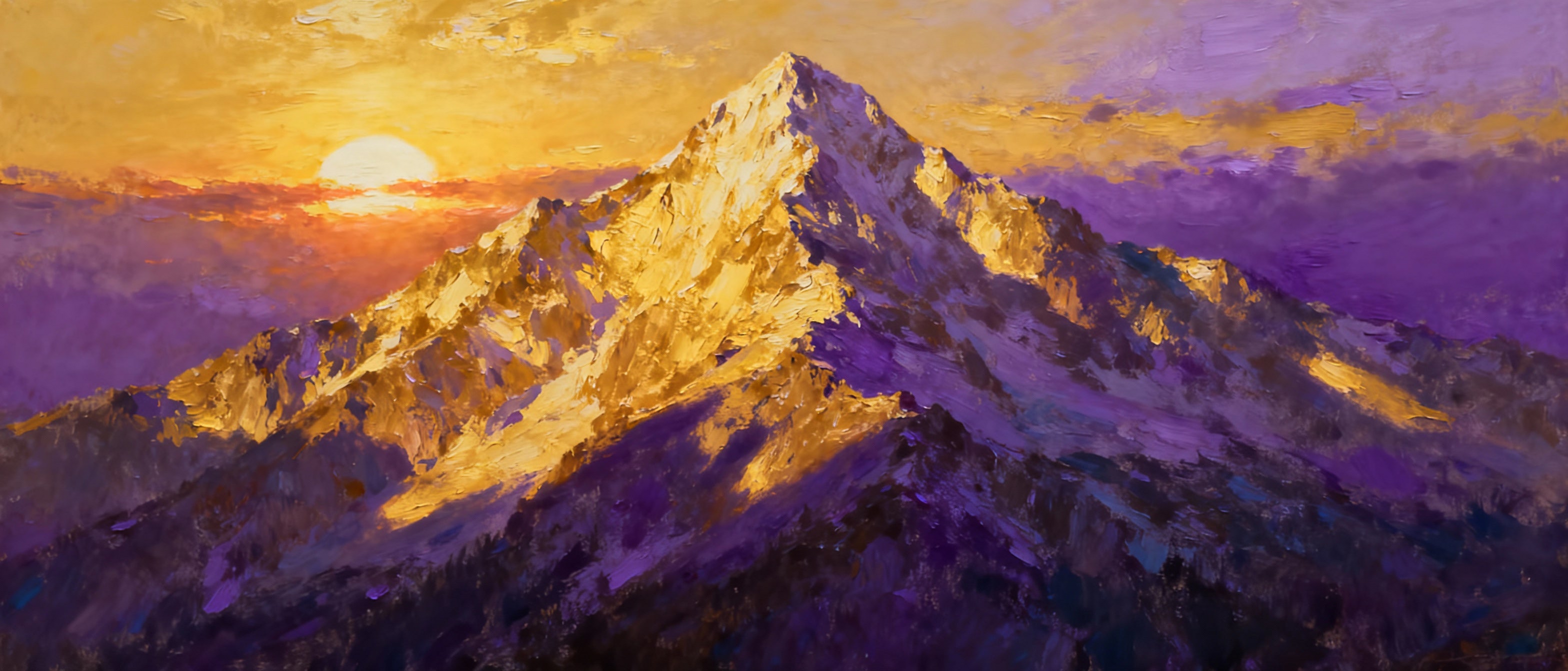 Mountain Peak - Summit's Glory